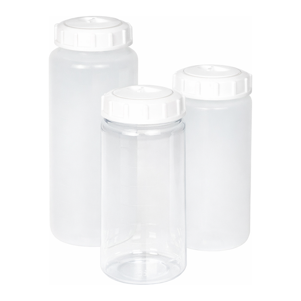 Fisherbrand™ Plastic Bottles with Caps