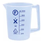 Intermediate-Form Polypropylene Beakers with Handles