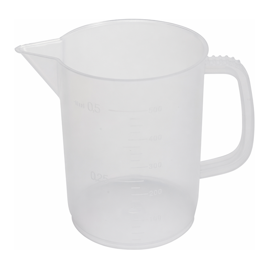 Low-Form Polypropylene Beakers with Handle