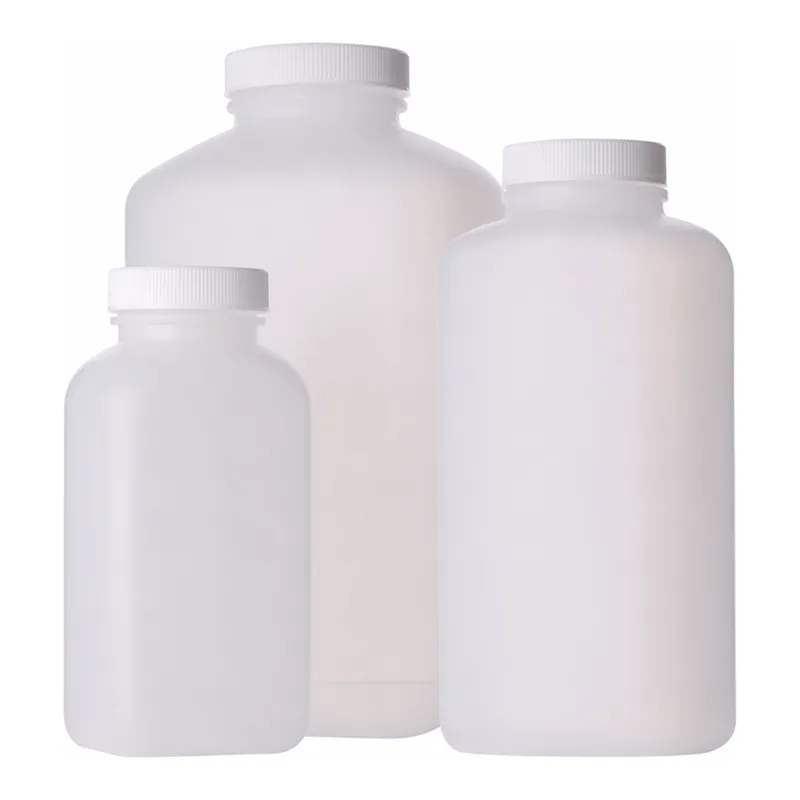 HDPE Oblong Bottles with Polypropylene Caps