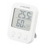 AS ONE Thermo-Hygrometer White