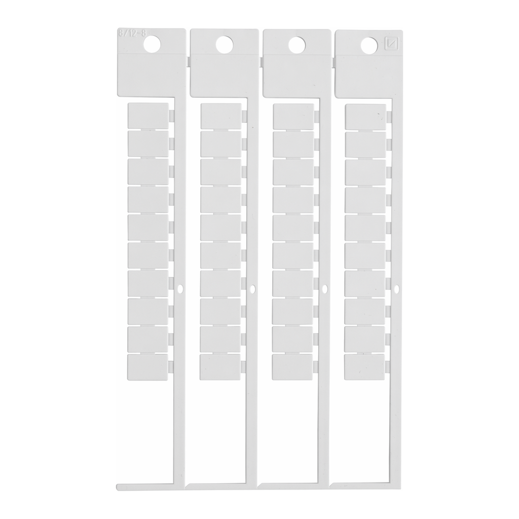Brady BradyJet J1000 Terminal Block Tags - 8mm x 12mm, 8mm Pitch