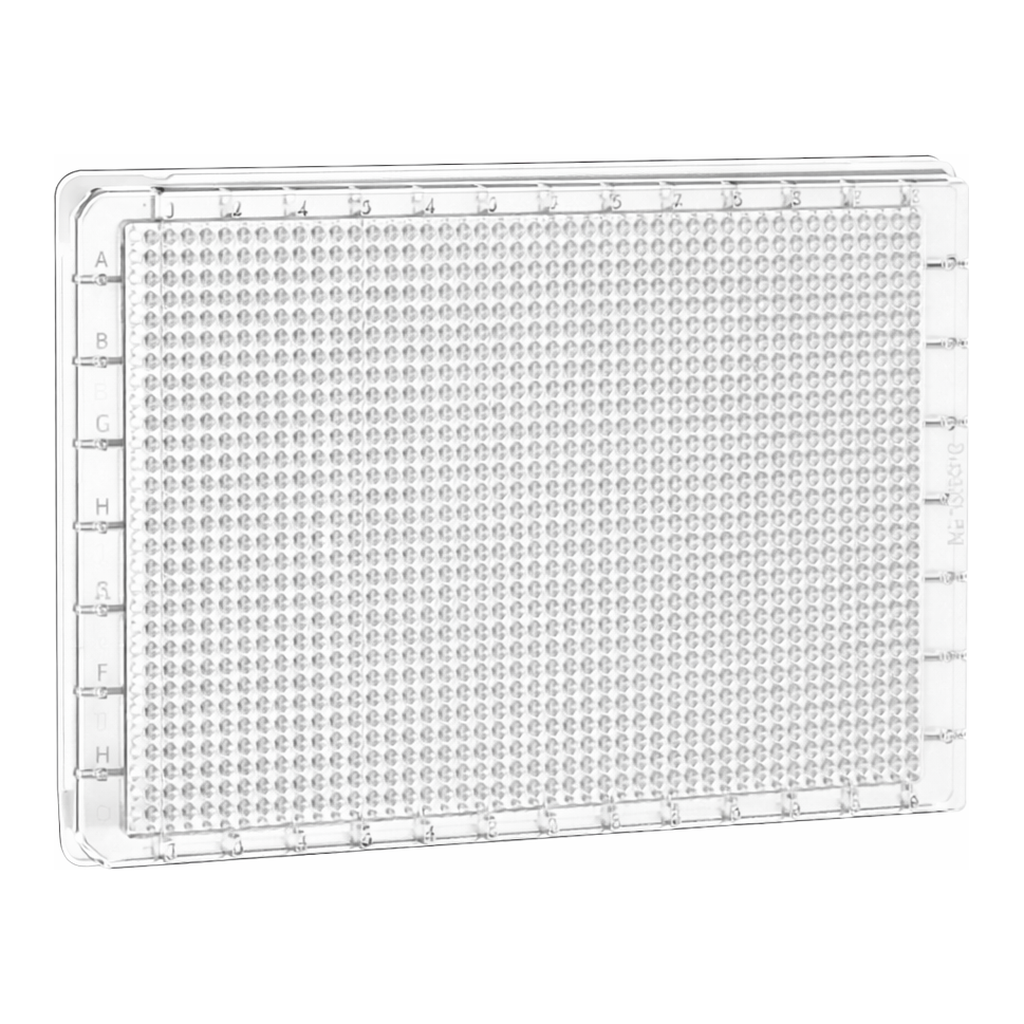 Greiner Bio One CELL CULTURE MICROPLATE, 1536 WELL, PS,F-BOTTOM, HIBASE, CLEAR, TC, LID, STERILE, SINGLE PACKED