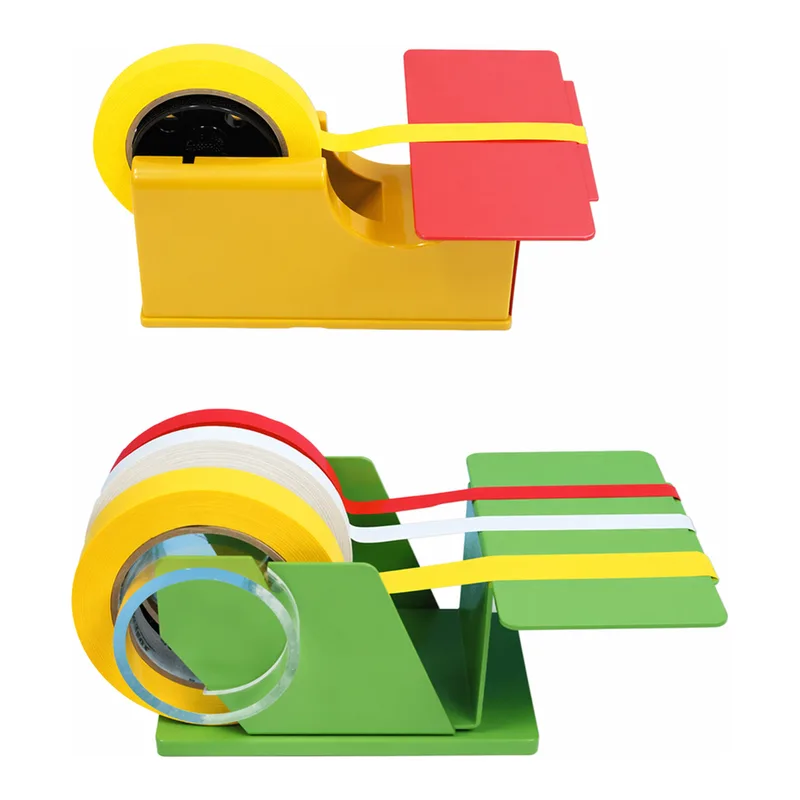 Daihan Science SciLab Write-On Label Dispenser, for Label Tape 1·2·3-Roll<br>With Steel Platfo