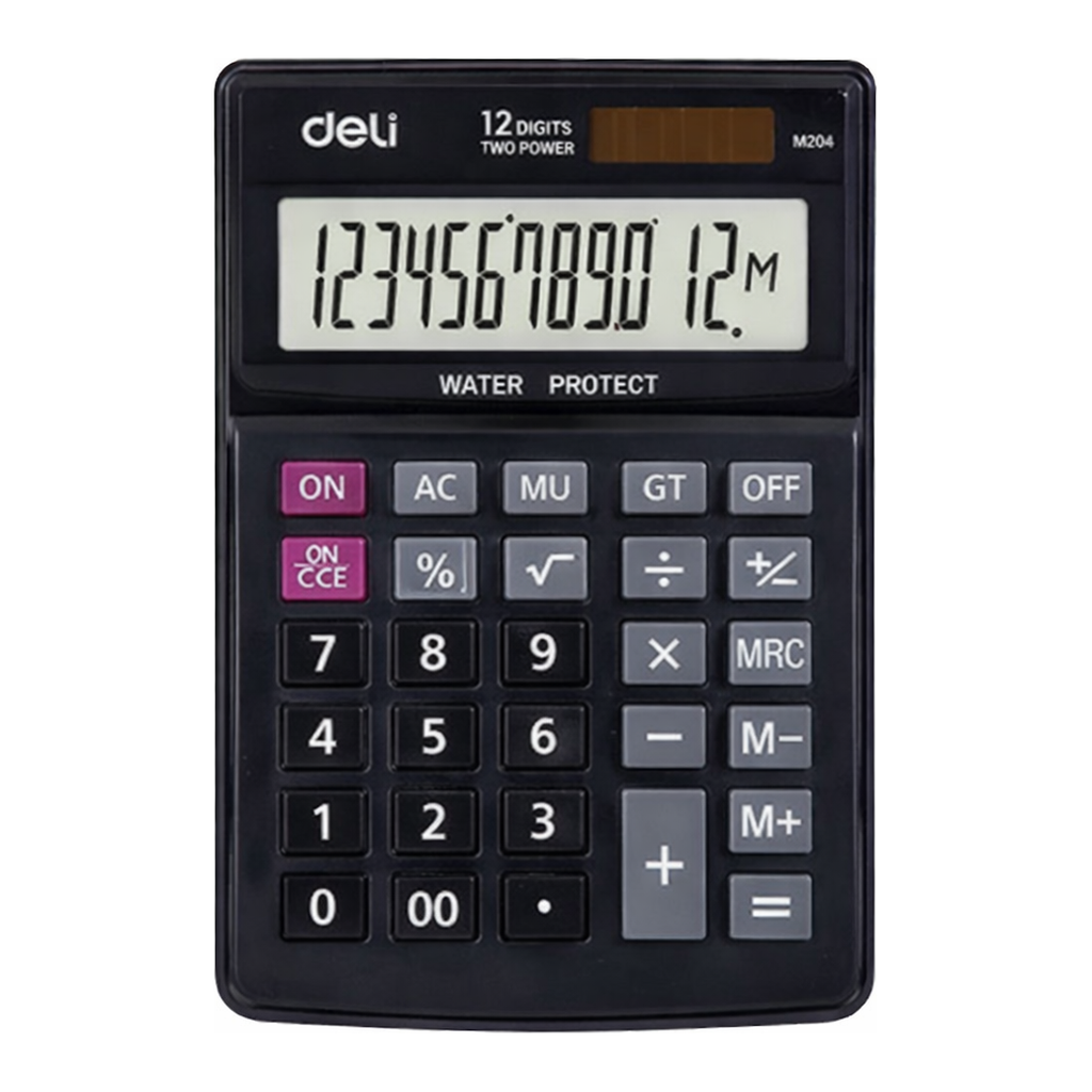 OFFICENEX DELI 방수 계산기(EM04031/12자리)
