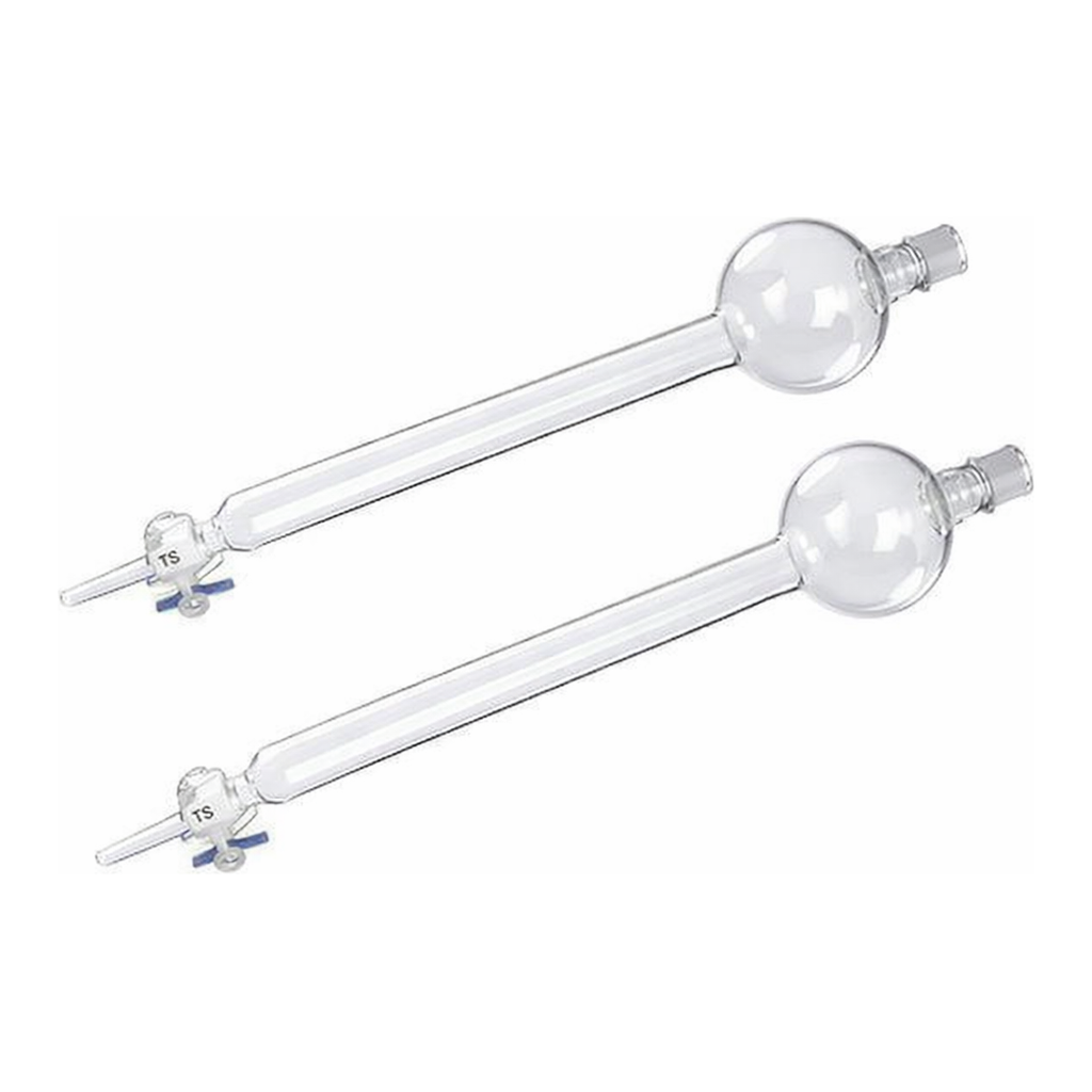 AS ONE Flash Chromatography Tube(with Teflon® Cock), 플래시 크로마토그래피 관(테플론® 콕)