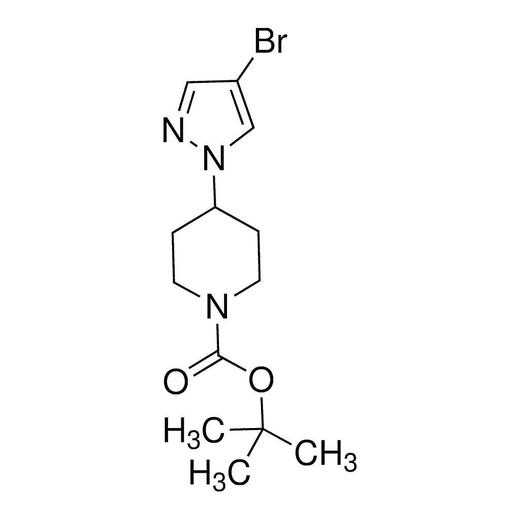 Merck tert-Butyl 4-(4-bromopyrazol-1-yl)piperidine-1-carboxylate