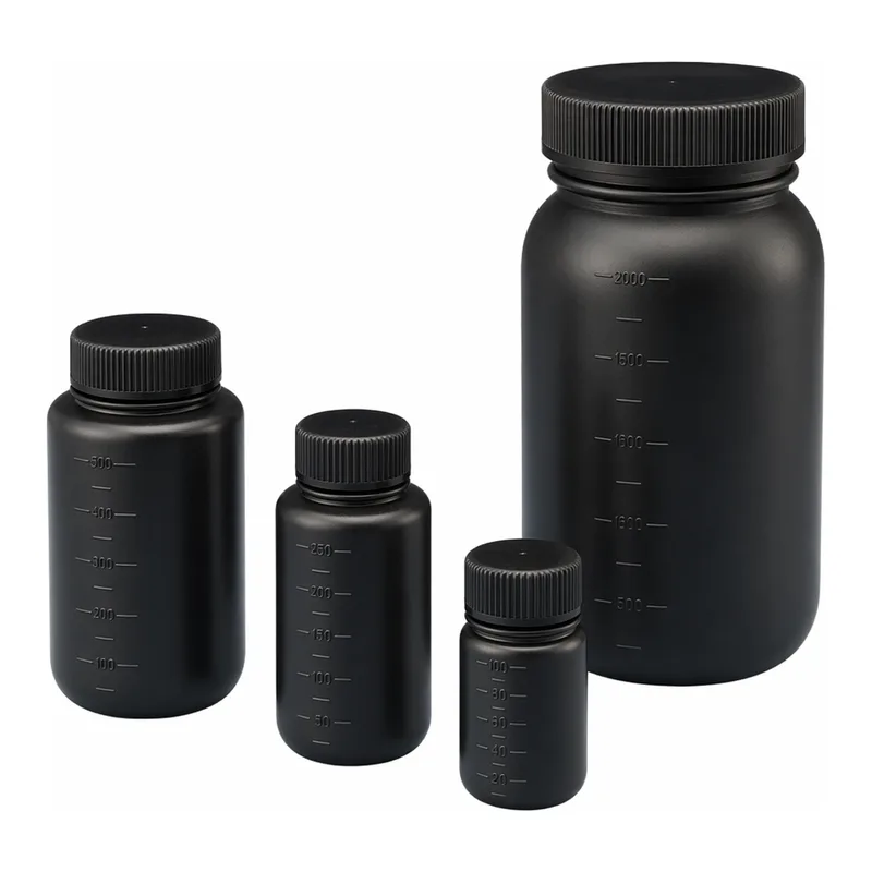AS ONE J Bottle Round Type Wide-Mouth (Shading), J 원형 광구병 (차광)