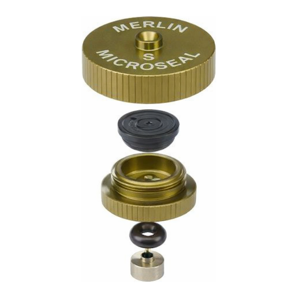 Restek Merlin Microseal Septa, General Purpose Kit for Shimadzu Includes Nut, Adapter, O-ring, an