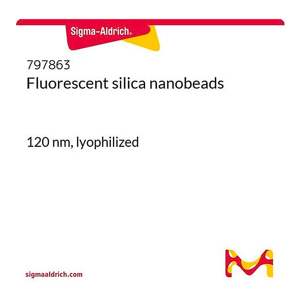 Merck Fluorescent silica nanobeads