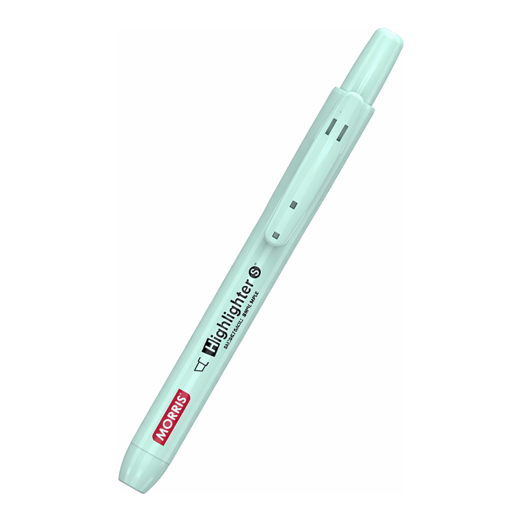OFFICENEX 저스트클릭 마일드 형광펜S 민트(3.5mm/모리스)