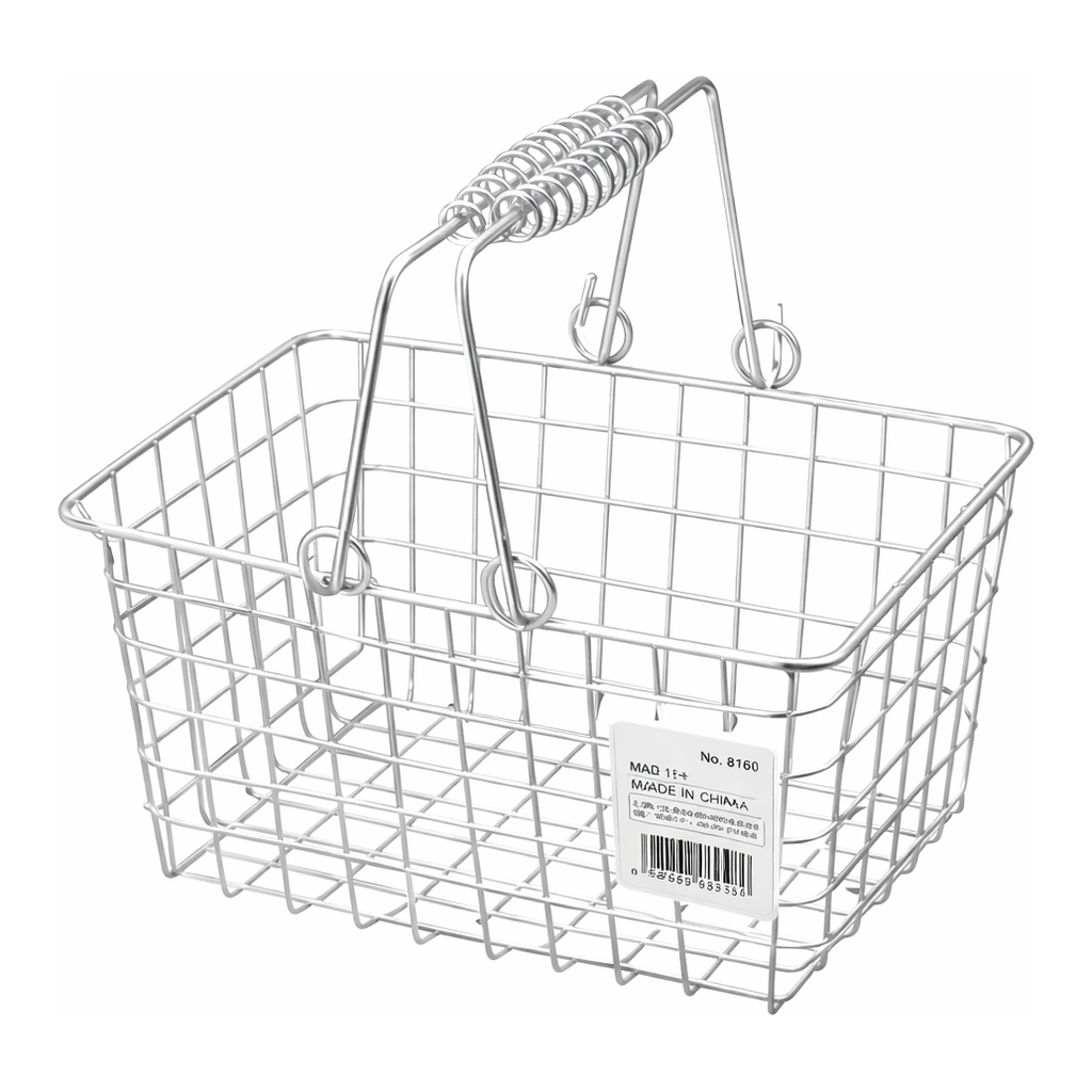 AS ONE Chrome Coated Wire Basket, 와이어 바스켓(크롬코팅)