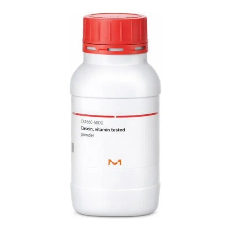 Merck Casein, vitamin tested