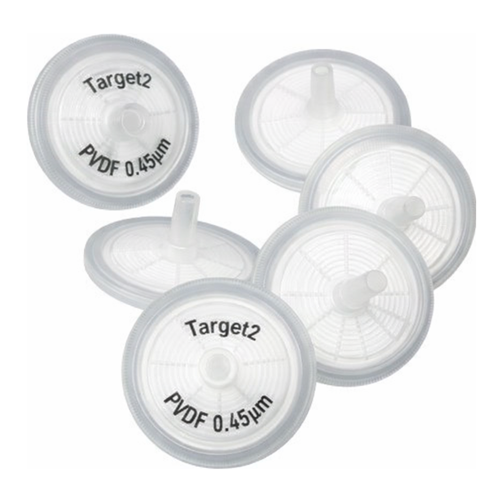 Thermo Fisher Scientific Target2 PTFE Syringe Filters, 0.45μm, 30mm, with Pre-Filter