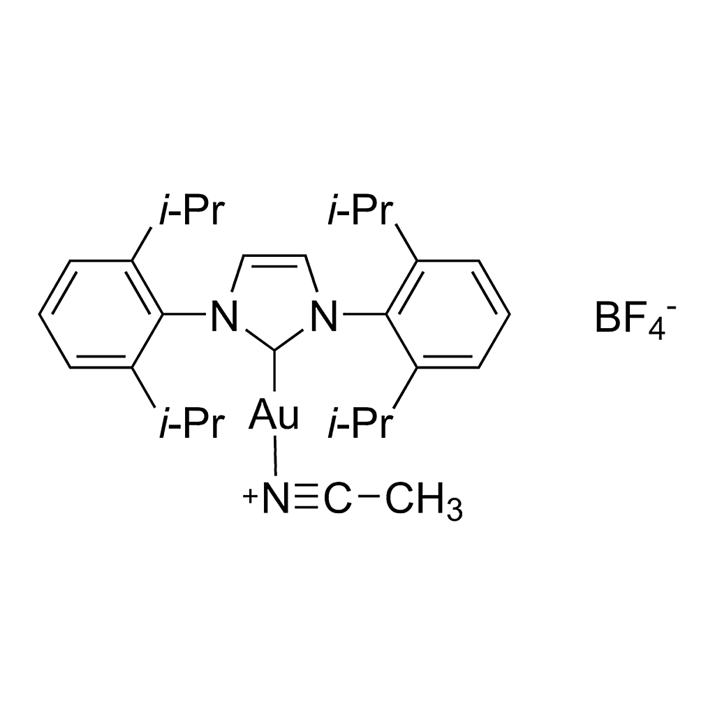 Merck (Acetonitrile)[1,3-bis(2,6-diisopropylphenyl)imidazol-2-ylidene]gold(I) tetrafluoroborate