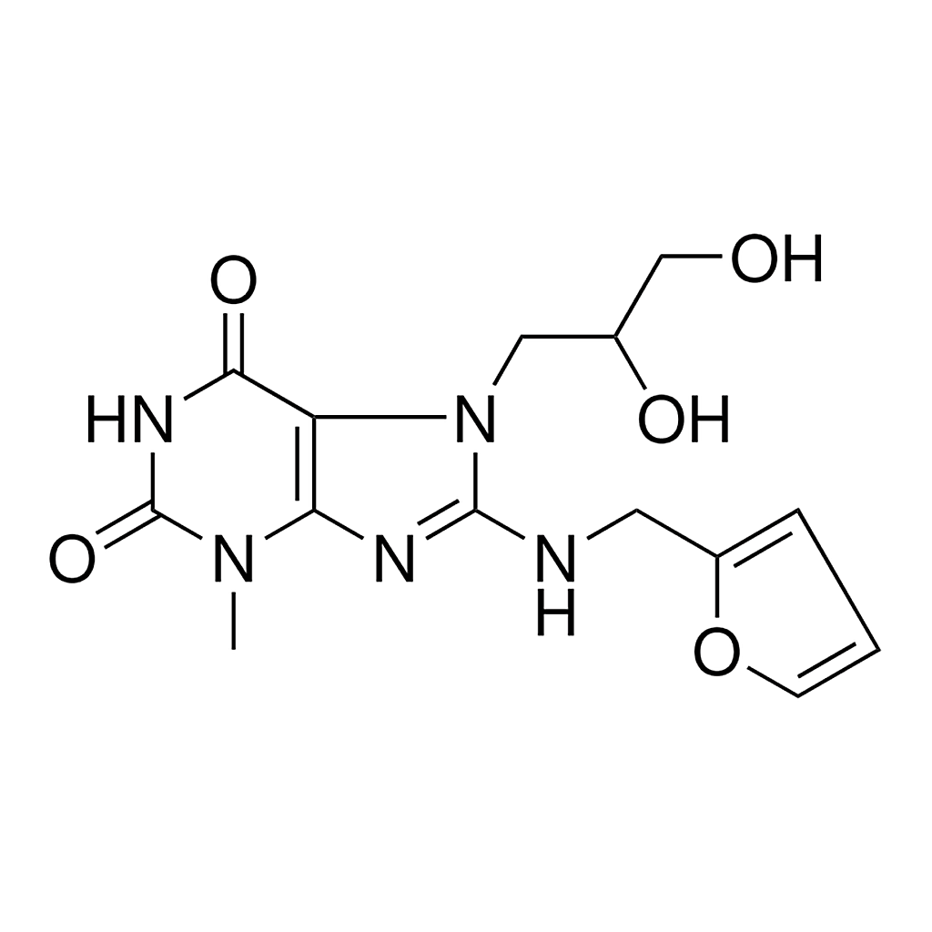 Merck 7-(2,3-DI-HO-PROPYL)-8-((2-FURYL-