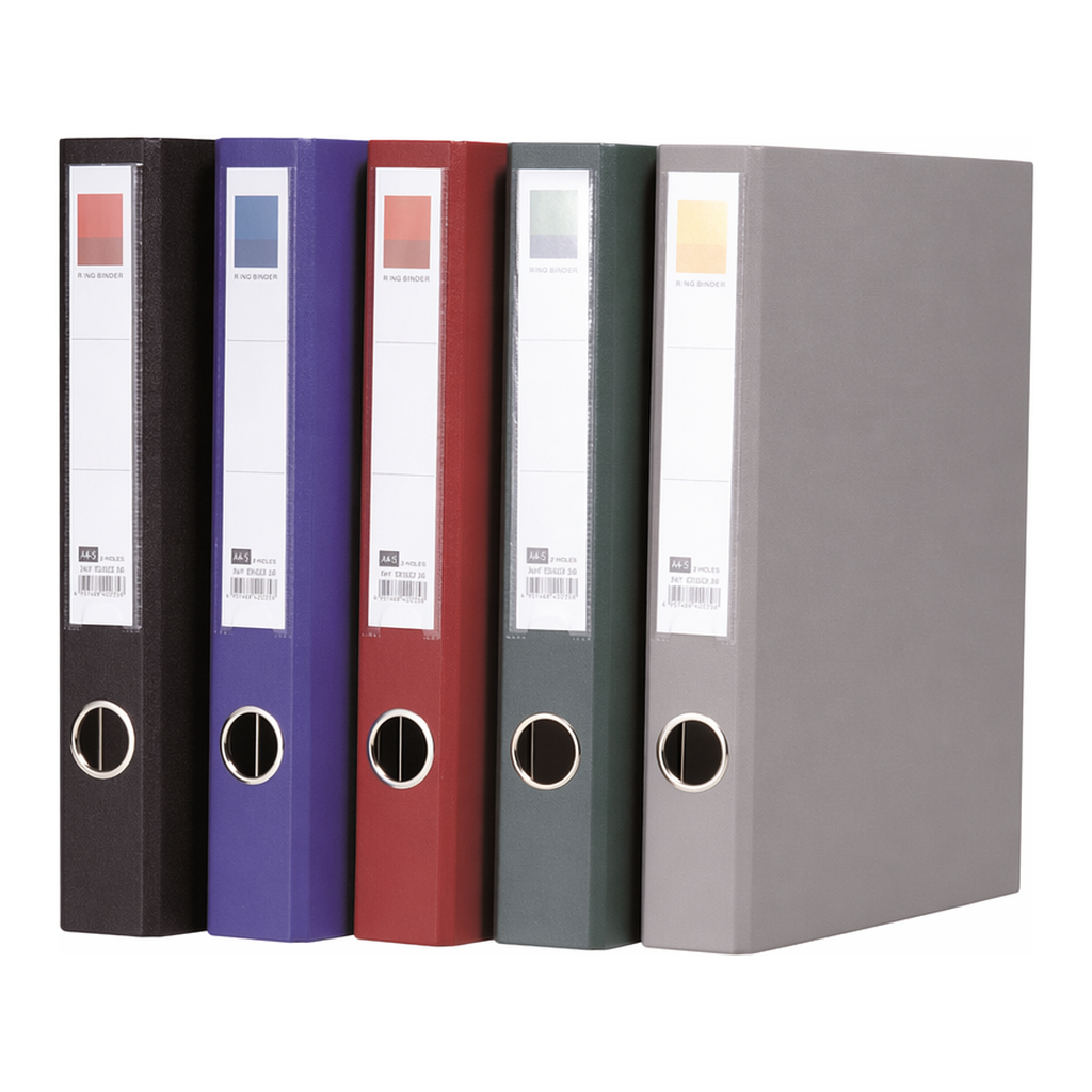 OFFICENEX [P]3공 D링 합지바인더(A4/KD-301/3cm/청색/리멤버)