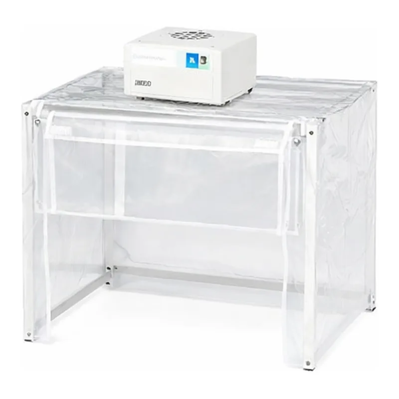 AS ONE Folding Simple Clean Booth With 1 Fan Unit
