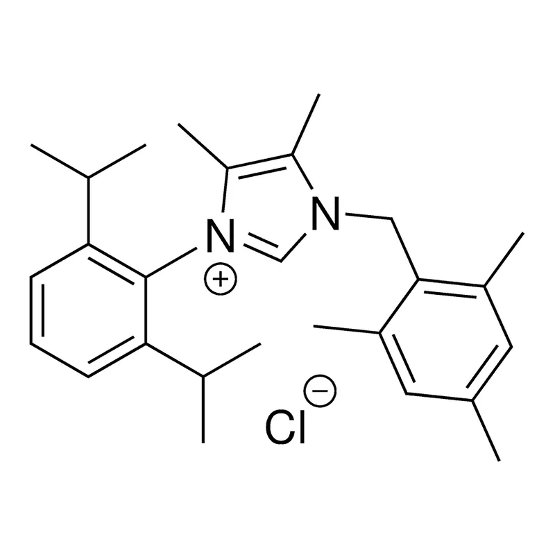 Merck 3-(2,4,6-Trimethylbenzyl)-1-(2,6-diisopropylphenyl)-4,5-dimethylimidazolium chloride