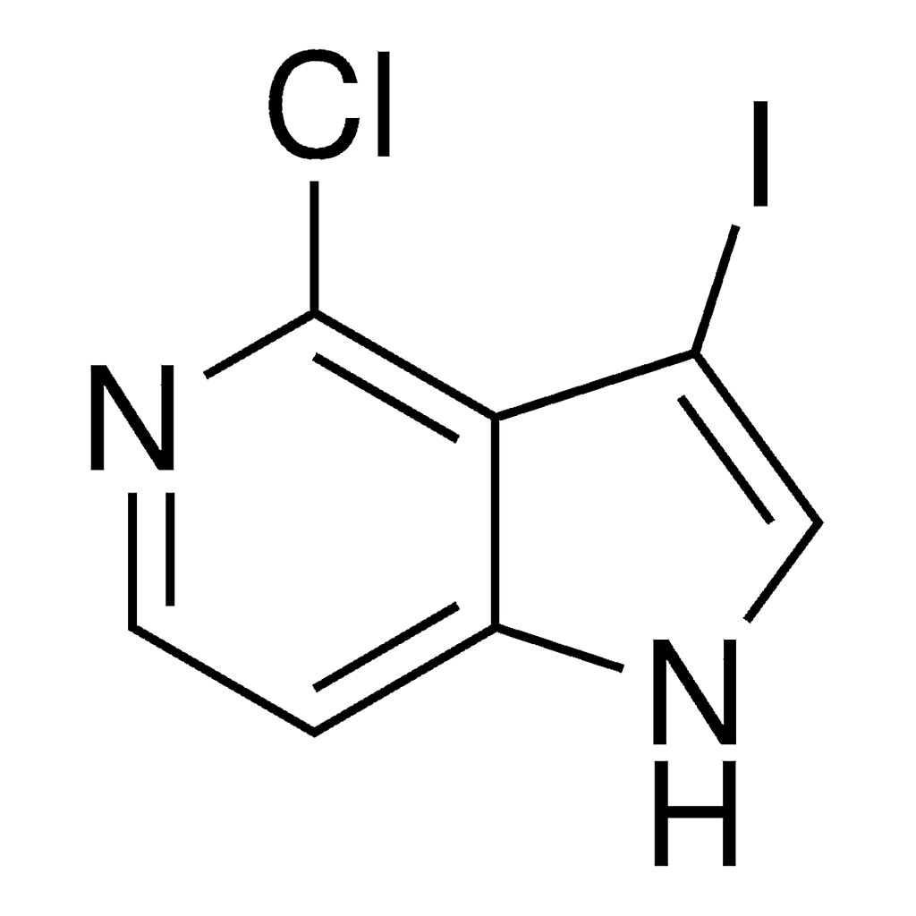 Merck 4-Chloro-3-iodo-1H-pyrrolo[3,2-c]pyridine