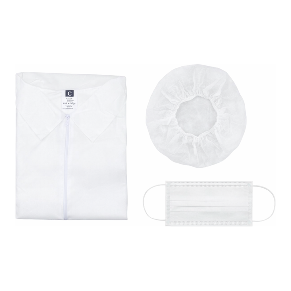AS ONE Non-woven Wear M Size 3-Piece Set