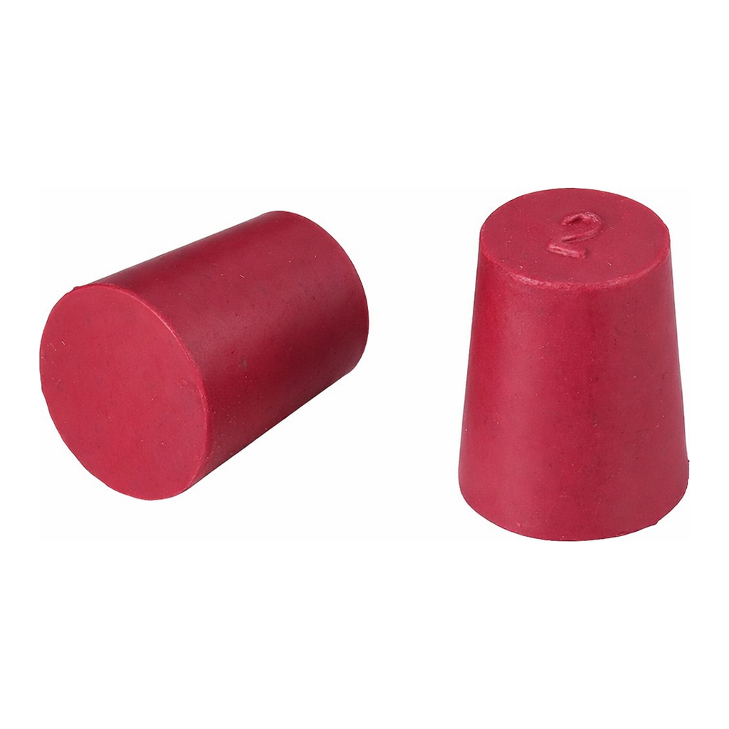 AS ONE Red Rubber Plug, 빨강 고무마개