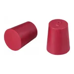 AS ONE Red Rubber Plug, 빨강 고무마개