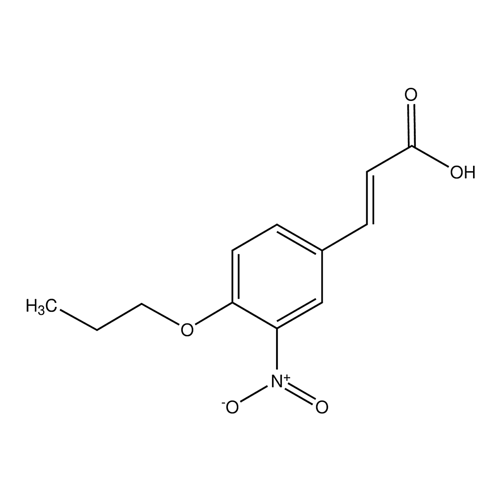 Merck (E)-3-(3-Nitro-4-propoxyphenyl)acrylic acid