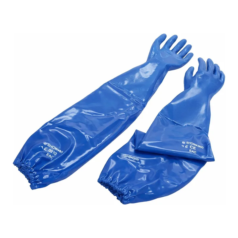 Thermo Fisher Scientific North Nitri-Knit Lined Size 9 Gloves, 24 in.