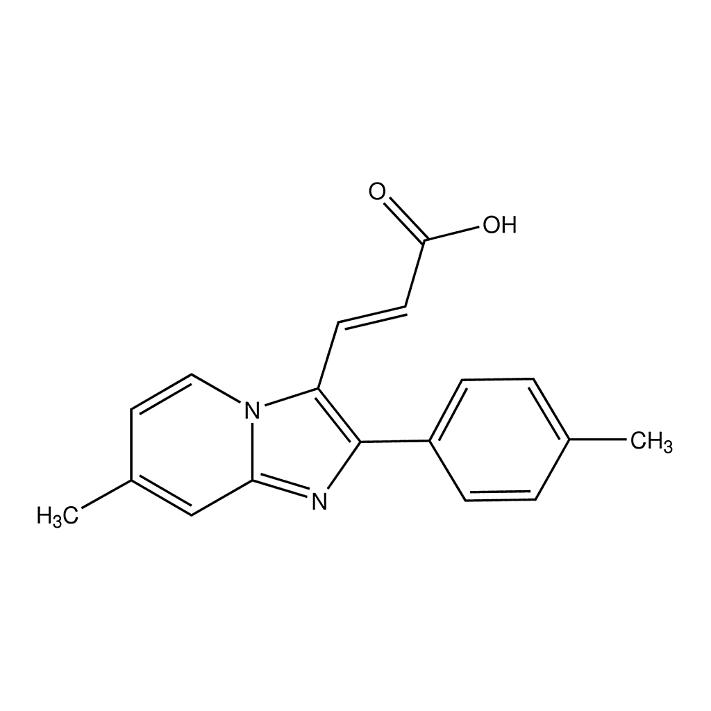 Merck (E)-3-(7-Methyl-2-p-tolylimidazo[1,2-a]pyridin-3-yl)acrylic acid
