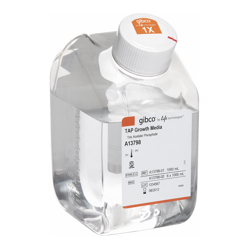 Thermo Fisher Scientific TAP Growth Media, optimized for Chlamydomonas culture, 1_