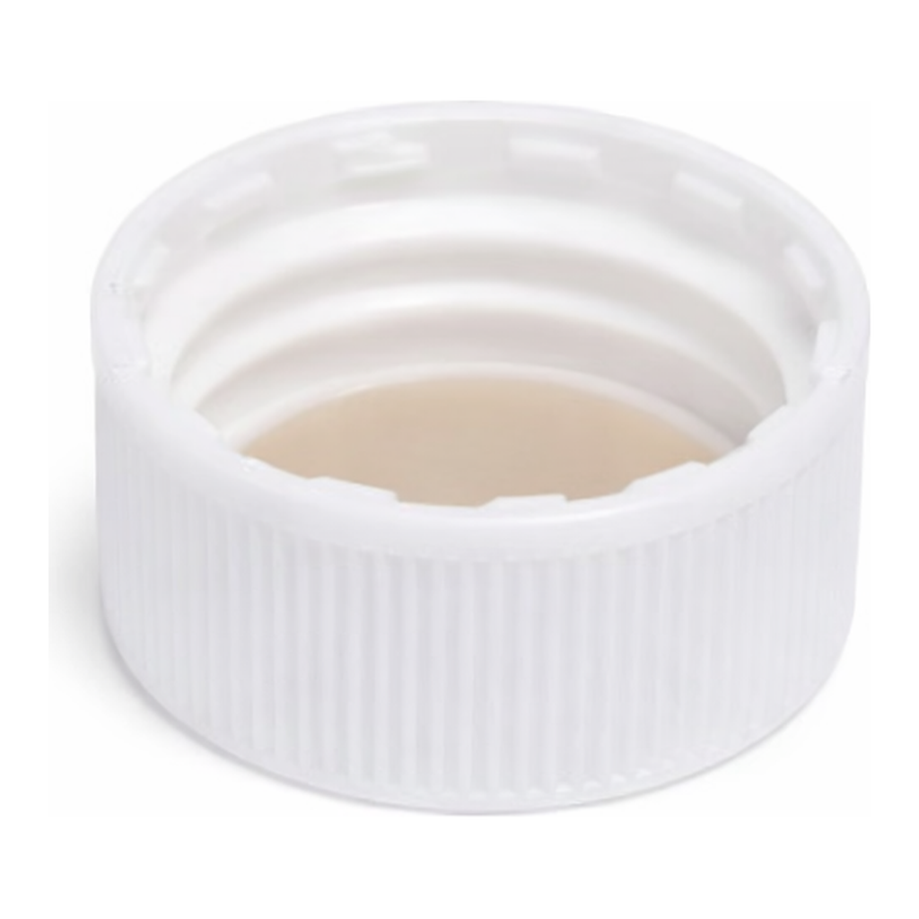 Agilent 20-400 White Closed Top Cap, PTFE/Si