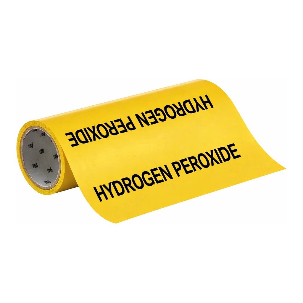 Brady HYDROGEN PEROXIDE Roll Form Pipe Marker
