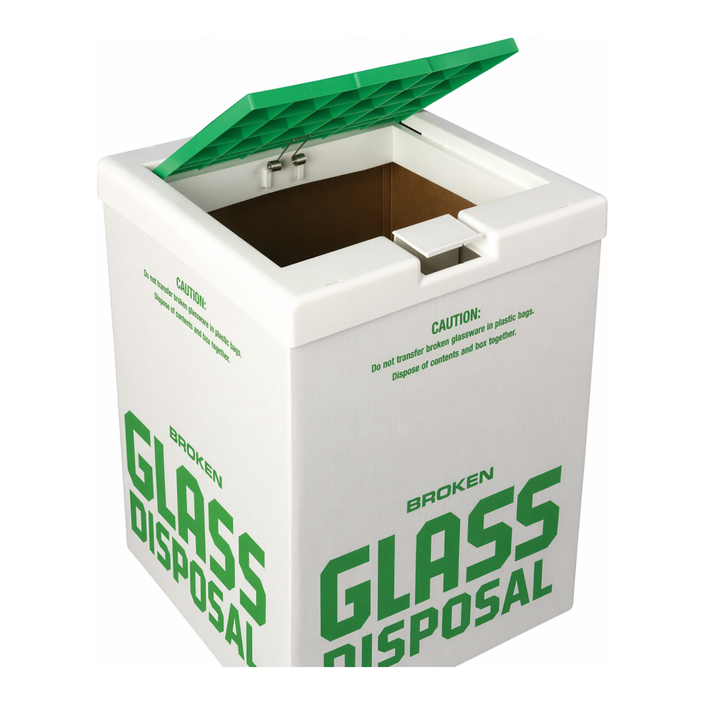 Merck Cover for glass disposal carton