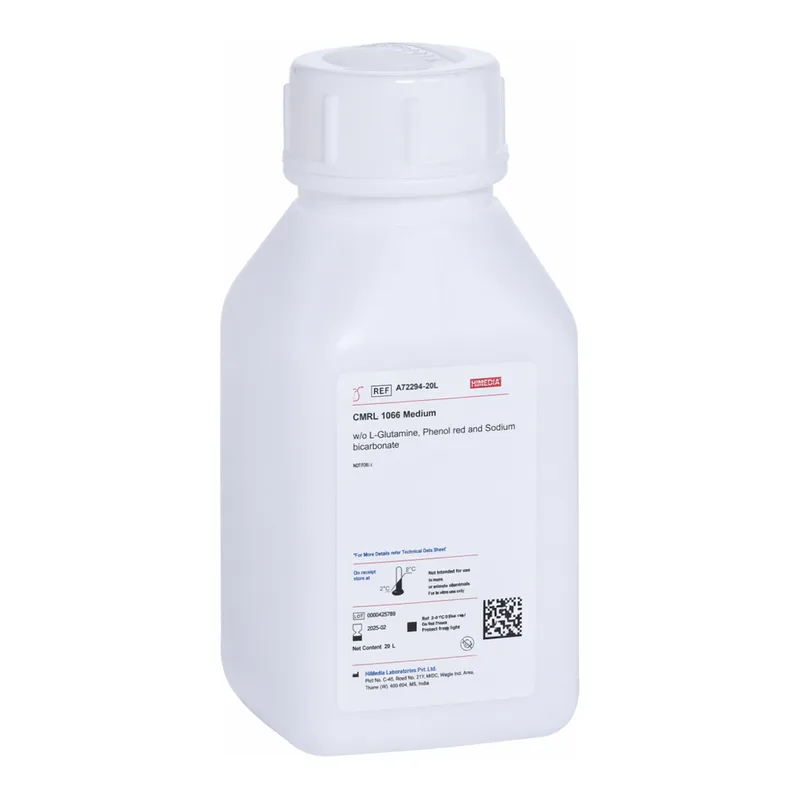 Himedia CMRL 1066 Medium w/o L-Glutamine, Phenol red and Sodium bicarbonate