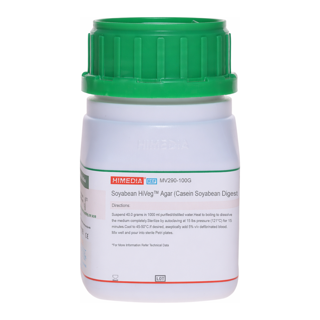 Himedia Casein Soyabean Digest HiVeg Agar  (Soyabean Casein Digest HiVeg  Agar) (Tryptone Soya HiVeg Agar)
