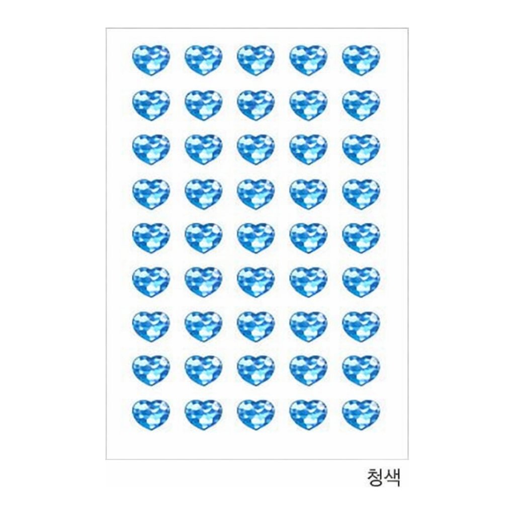 OFFICENEX 홀로그램견출지 20-6002B 청색(14*13 7장)