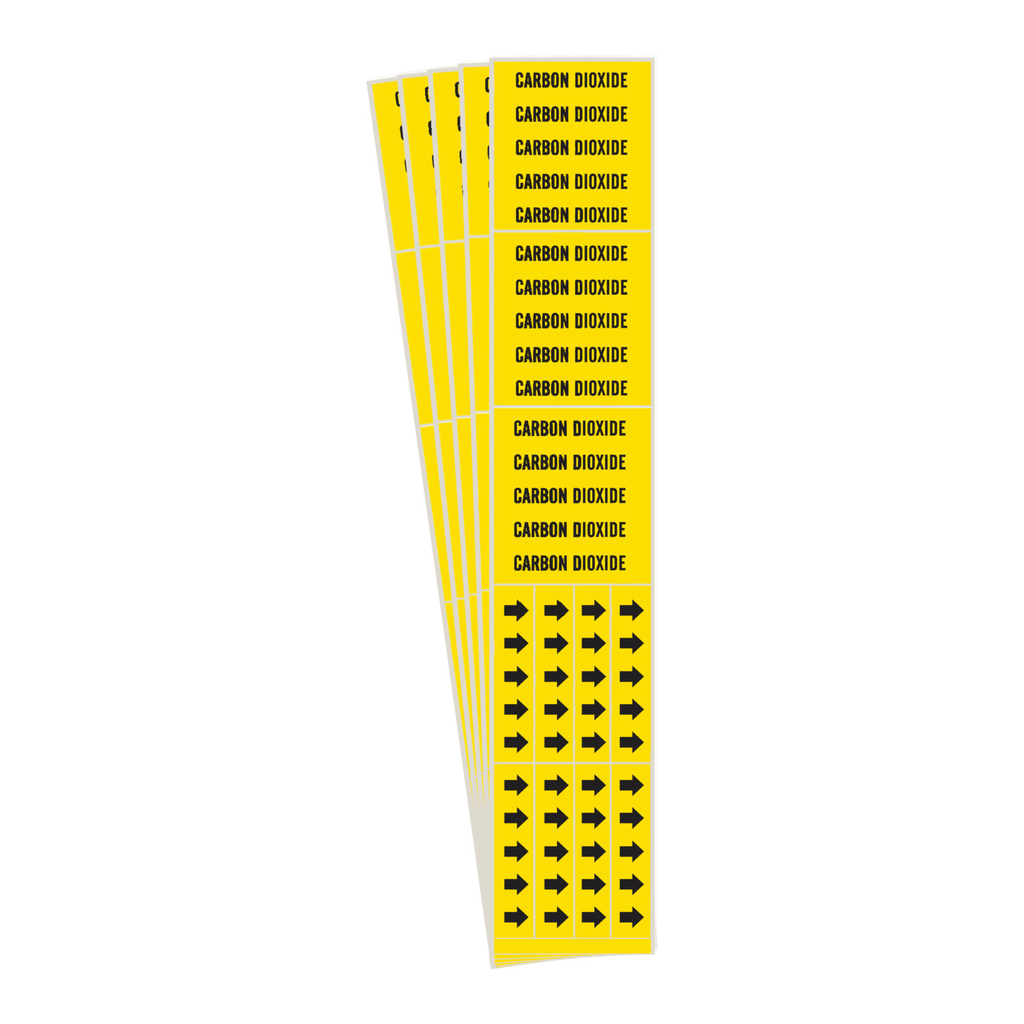 Brady CARBON DIOXIDE Pipe Marker