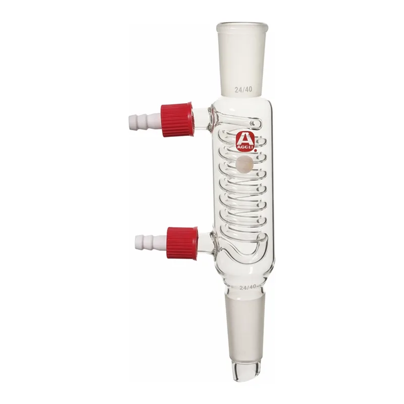 Merck Aldrich(R) coiled condenser with SafetyBarb(R) hose connectors