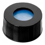 Waters Black Cap and Preslit PTFE/Silicone Septum for TruView Vials