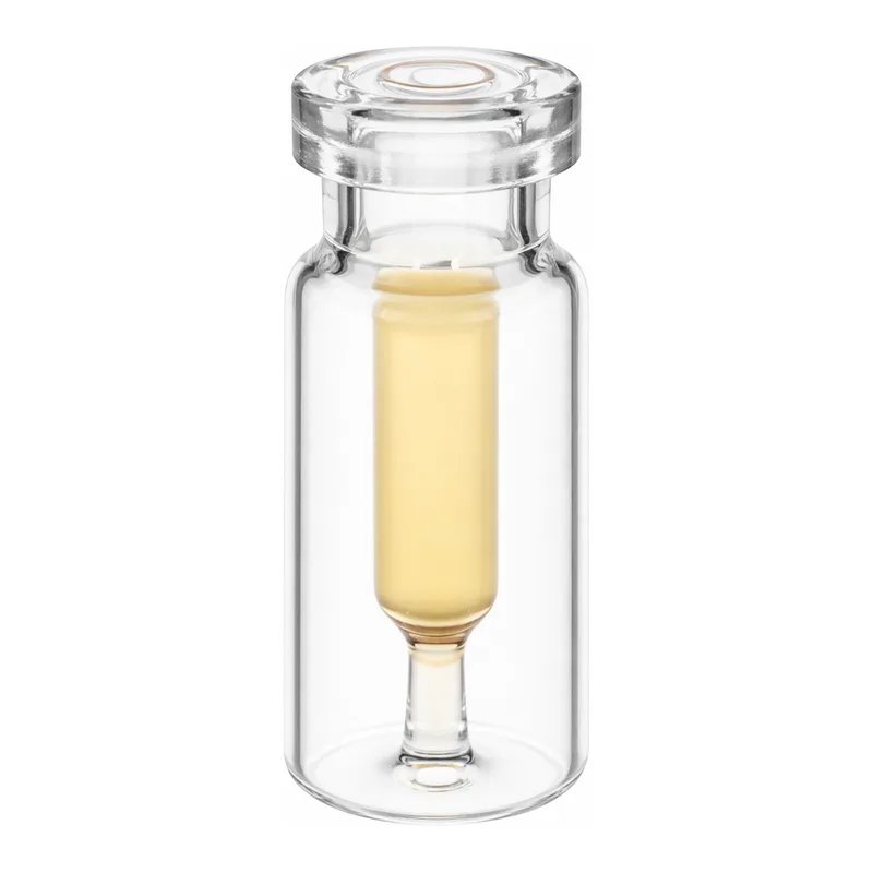 Merck PK100 AMBER GLASS CRIMP TOP INTERLOCK &
