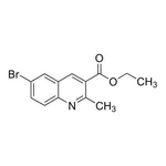 Merck 6-Bromo-2-methylquinoline-3-carboxylic acid ethyl ester