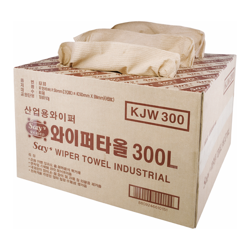 OFFICENEX [P]산업용 와이퍼 대형(KJW 300/4겹/300매/NAVI)