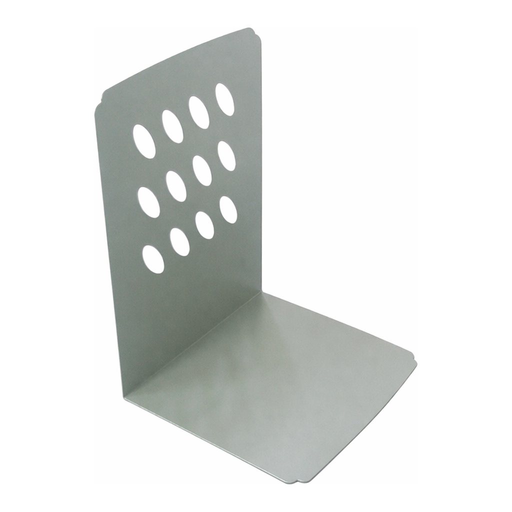 Daihan Science Steel Bookend, Non-slip with Rubber Pad, 책버팀대