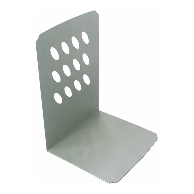Daihan Science Steel Bookend, Non-slip with Rubber Pad, 책버팀대