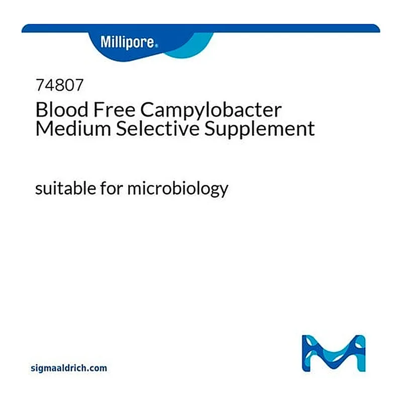 Merck Blood Free Campylobacter Medium Selective Supplement