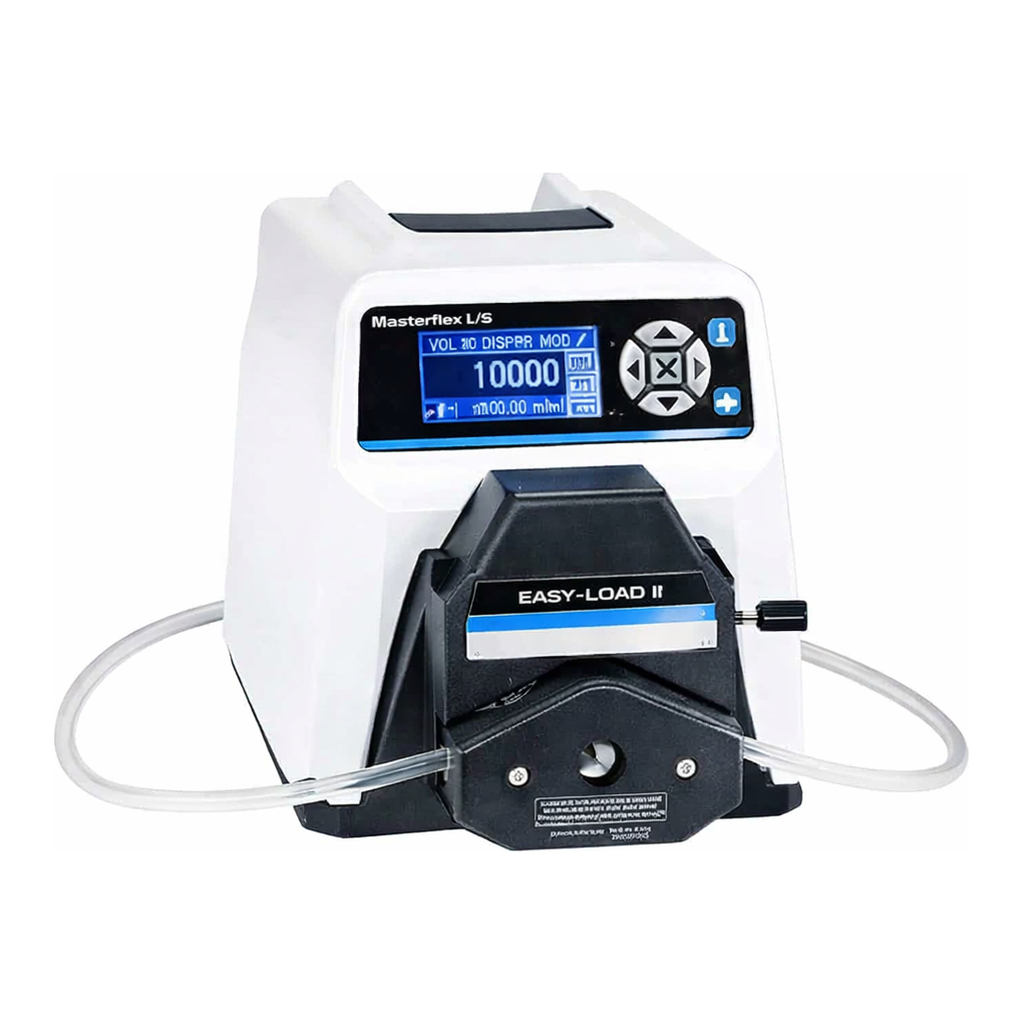 Cole-Parmer Masterflex L/S Digital Drive with Easy-Load II Pump Head for High-Performance Tubing