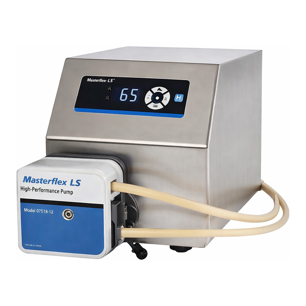 Cole-Parmer Masterflex L/S Digital Drive with Remote I/O, Open-Head Sensor, and High-Performance Pump Head