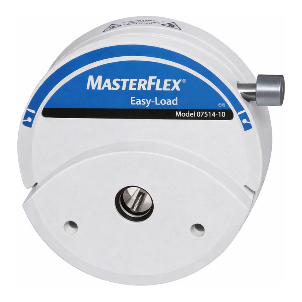 Cole-Parmer Masterflex L/S Easy-Load Pump Head with Long-Shaft for High-Performance Precision Tubing, 4-Roller