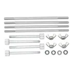 Cole-Parmer Masterflex L/S Easy-Load Pump Head Mounting Hardware, Two Pump Heads, Stainless Steel